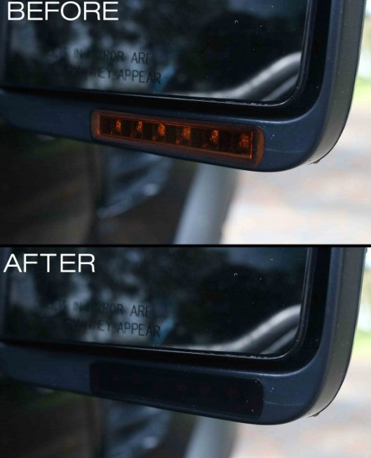 Inner Mirror Marker Lens Vinyl Tint (2009-2014 F150 / 2010-2014 Raptor)