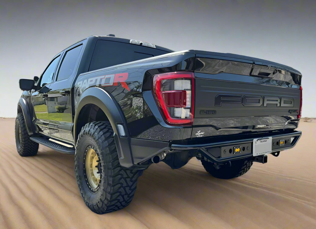 RPG Offroad Gen 3 Raptor/R Rear Motion Bumper With Integrated Trailer Hitch