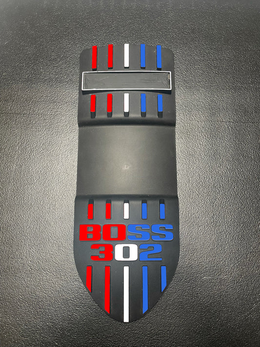 Boss 302 Engine Cover Accents (2012-2013 Mustang Boss 302)