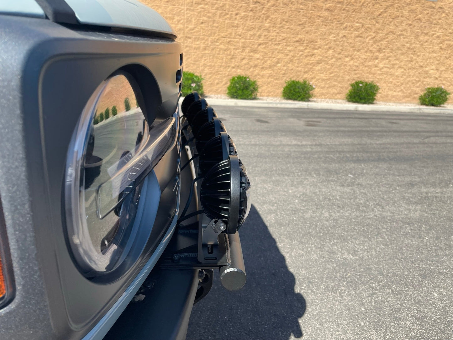 2022 Bronco Raptor Front Light Mount Kit - Use Any Light