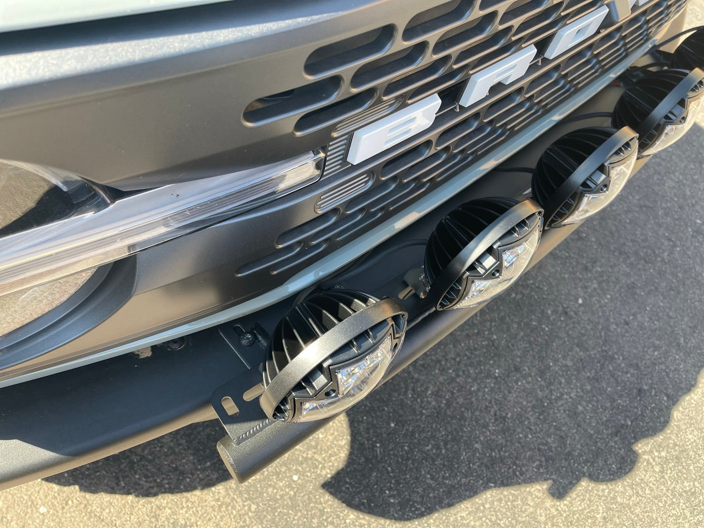 2022 Bronco Raptor Front Light Mount Kit - Use Any Light