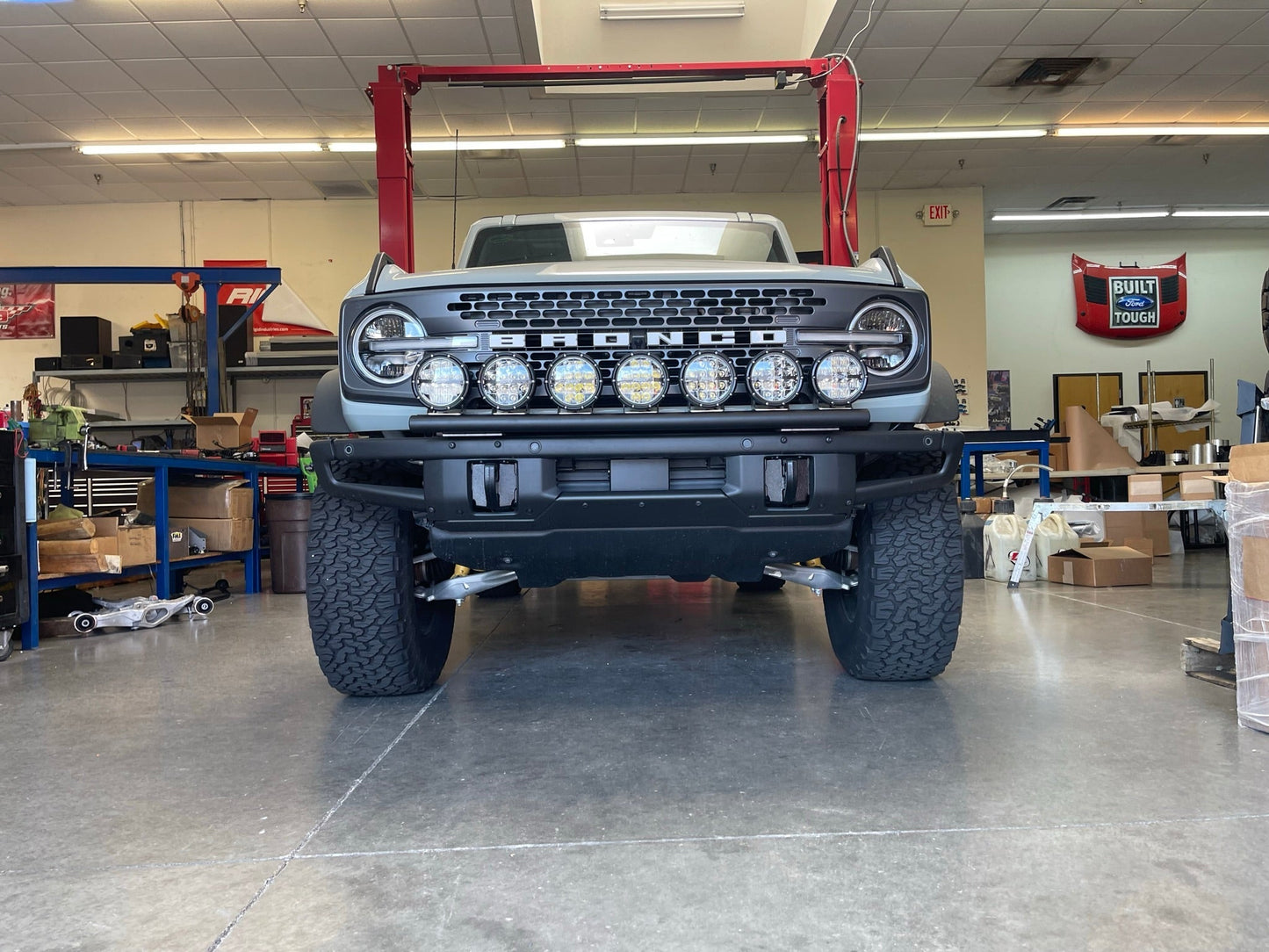 2022 Bronco Raptor Front Light Mount Kit - Use Any Light