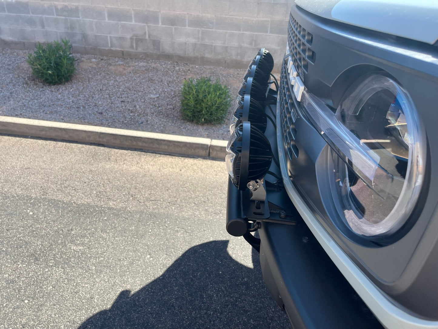 2022 Bronco Raptor Front Light Mount Kit - Use Any Light