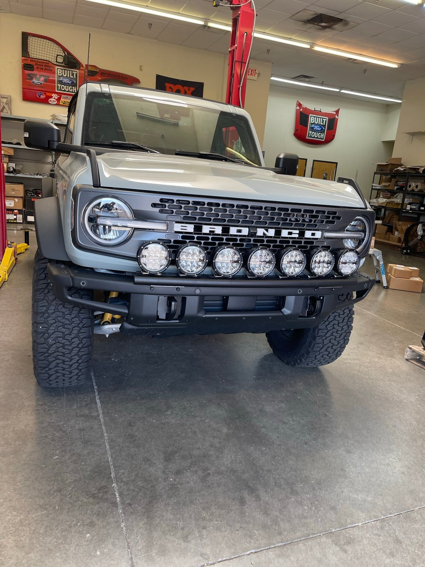 2022 Bronco Raptor Front Light Mount Kit - Use Any Light