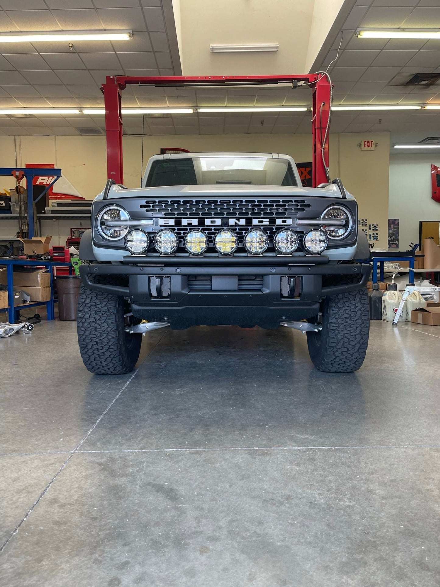 2022 Bronco Raptor Front Light Mount Kit - Use Any Light