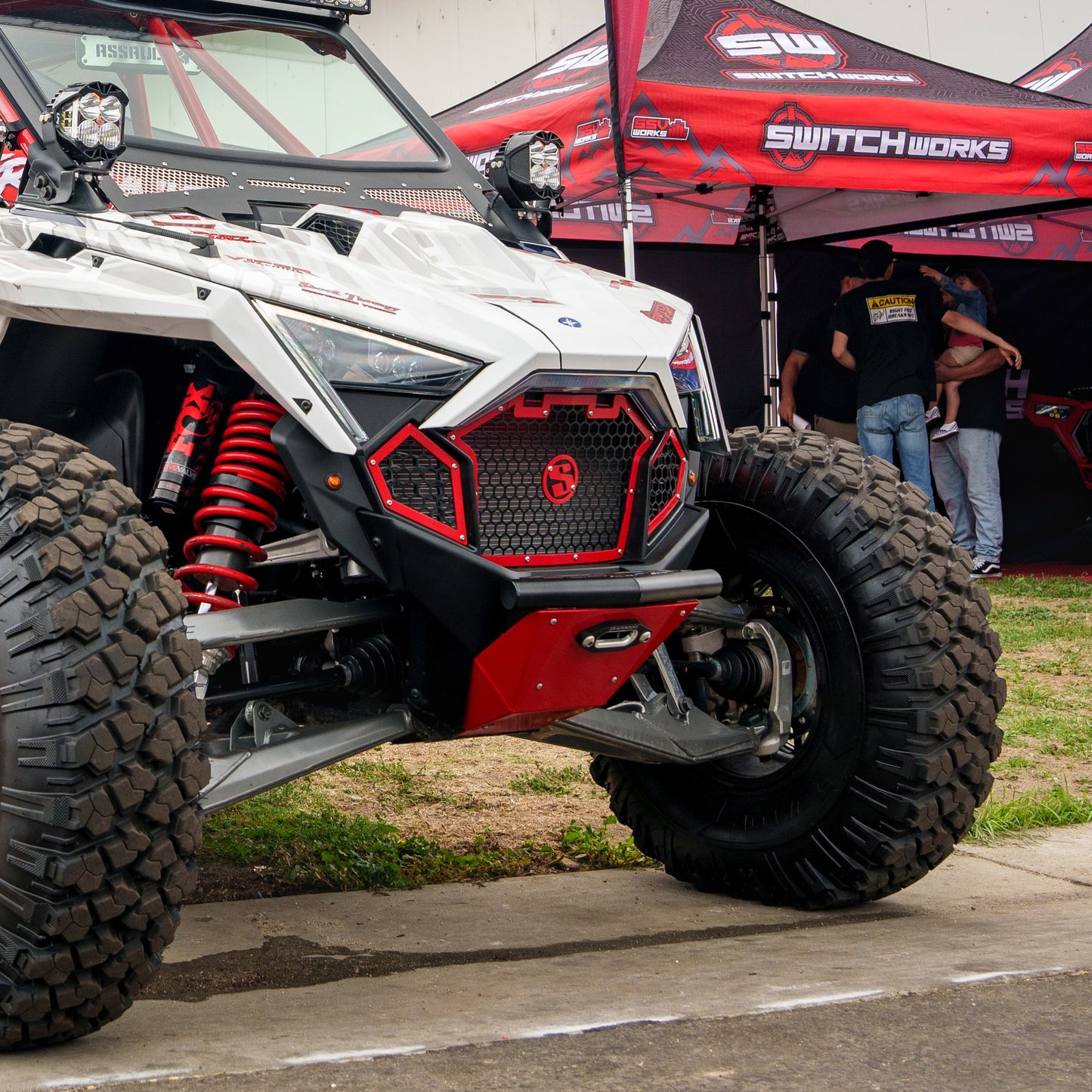 SDR Motorsports Polaris Pro R / Turbo R / Pro S Winch Single Tube Front Bumper