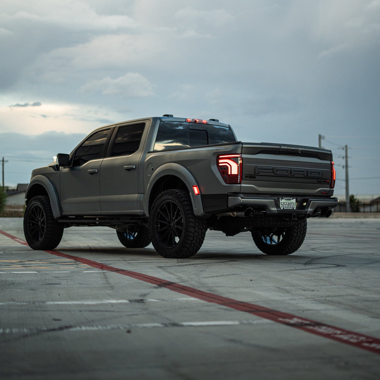 Borla 21-25 Ford Raptor/Raptor R 3in Tail Pipe Kit 4.5in Tip - Black Chrome