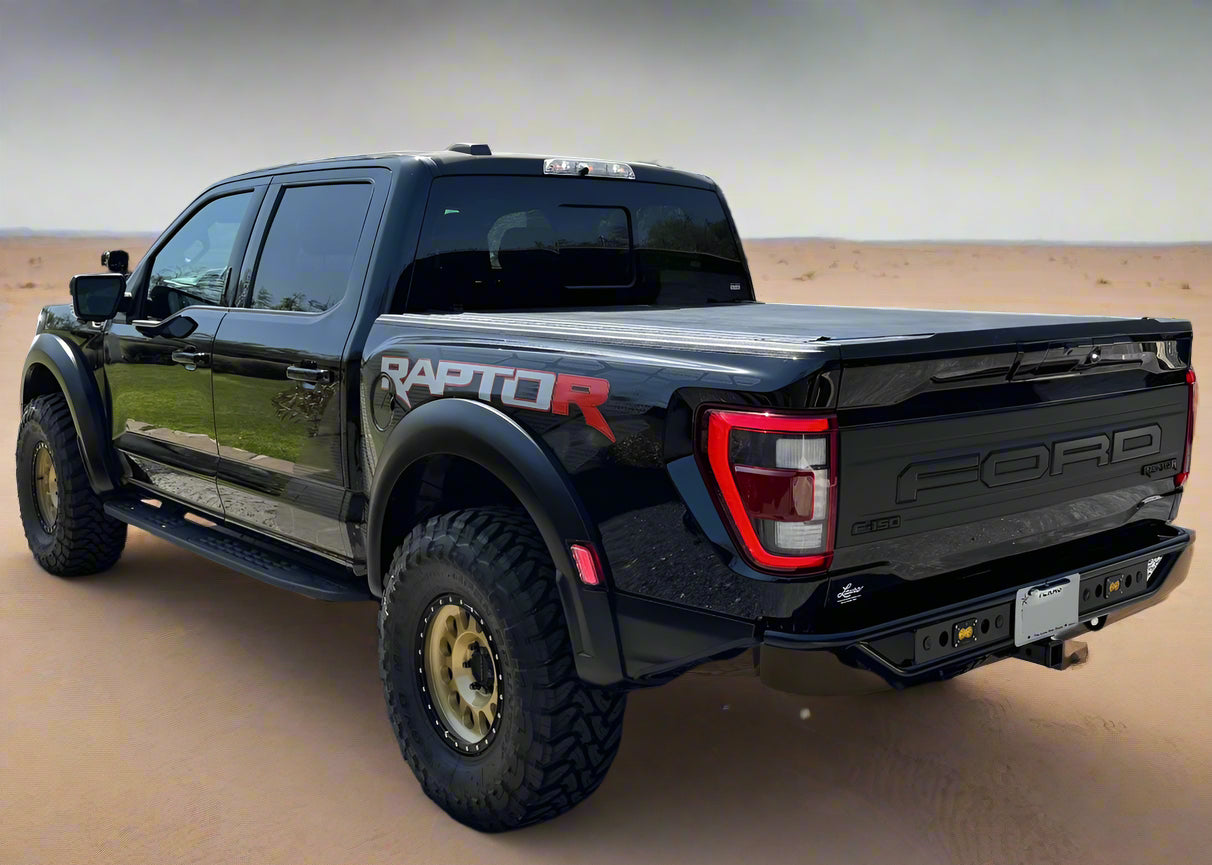 RPG Offroad Gen 3 Raptor/R Rear Motion Bumper With Integrated Trailer Hitch