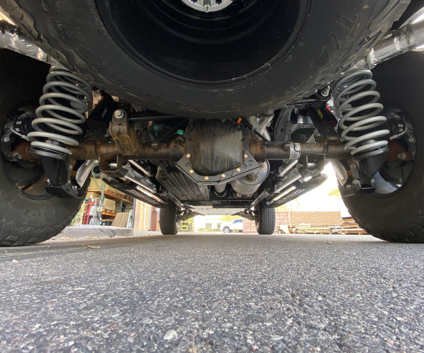 2017- 2025 Raptor Rear Differential Skid Plate Kit