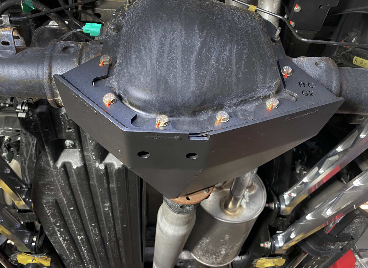 2017- 2025 Raptor Rear Differential Skid Plate Kit