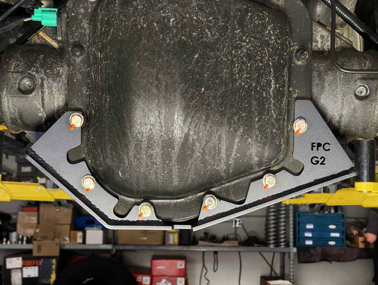 2017- 2025 Raptor Rear Differential Skid Plate Kit