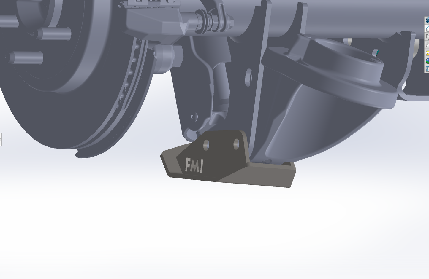 Foutz Ford Raptor/R Rear lower shock skid kit