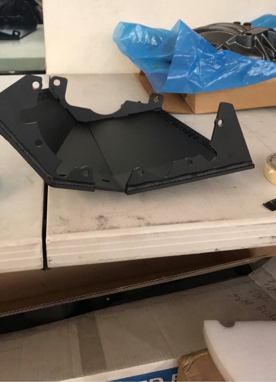 2017- 2025 Raptor Rear Differential Skid Plate Kit
