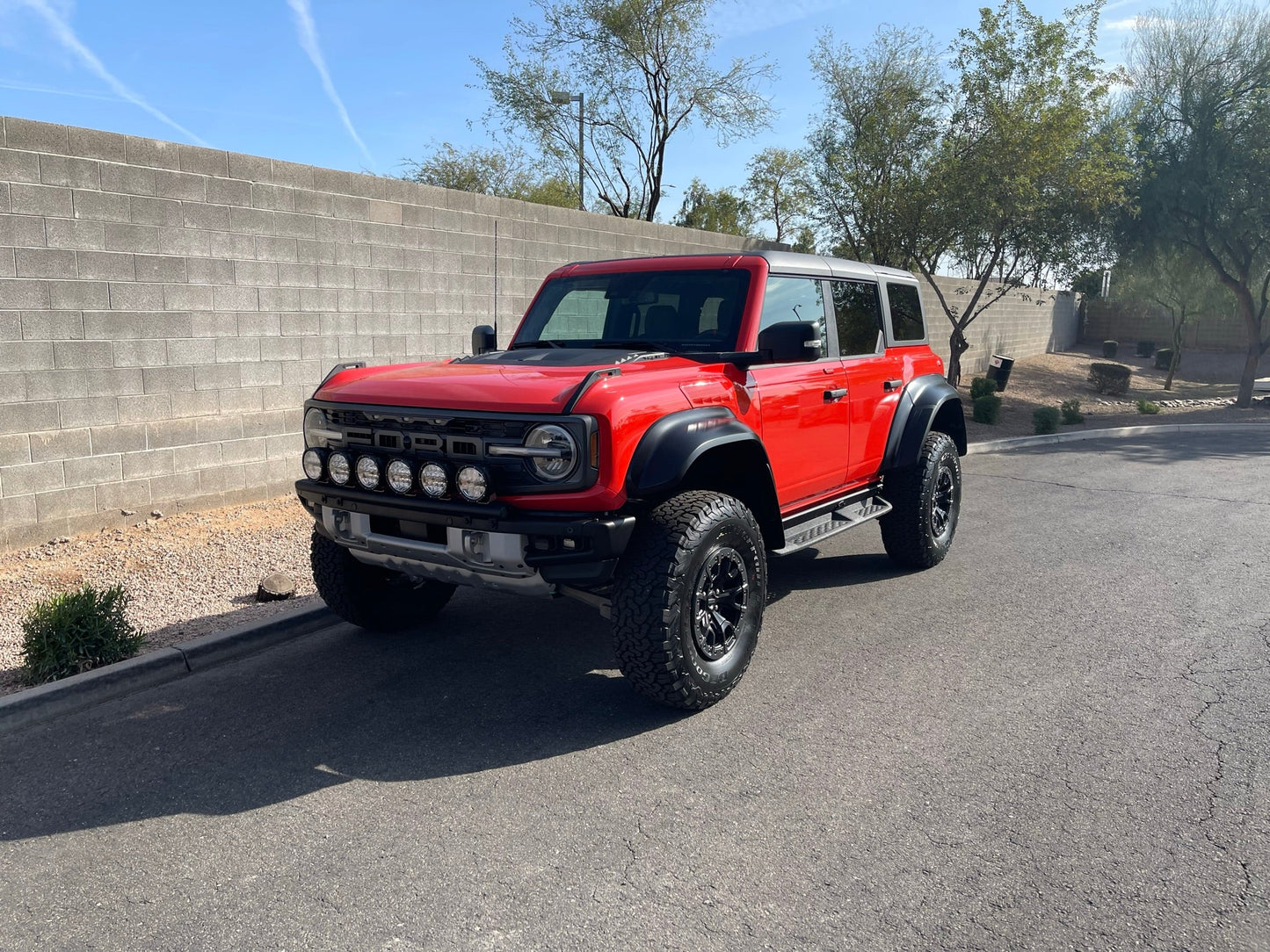 2022 Bronco Raptor Front Light Mount Kit - Use Any Light
