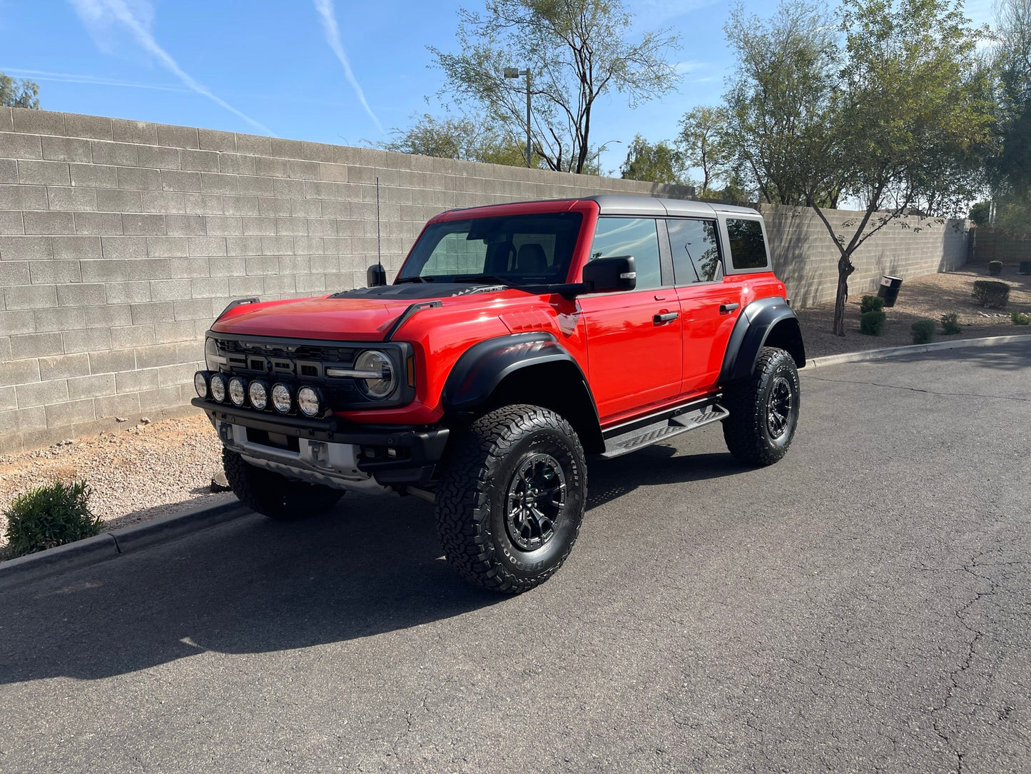 2022 Bronco Raptor Front Light Mount Kit - Use Any Light