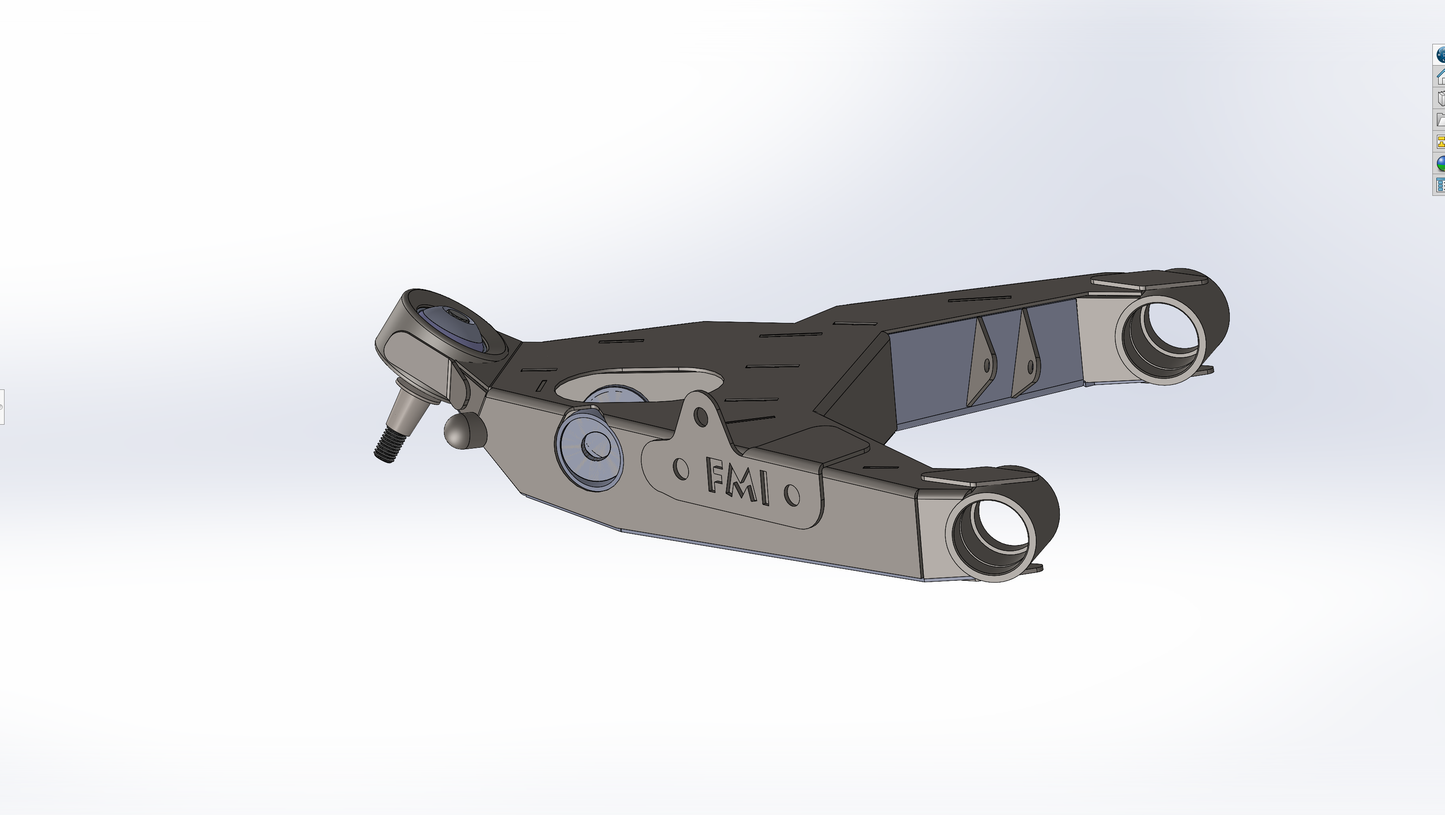 Gen 3 Raptor Fabricated Replacement Lower A-Arm kit (2021-25 F150 Raptor)