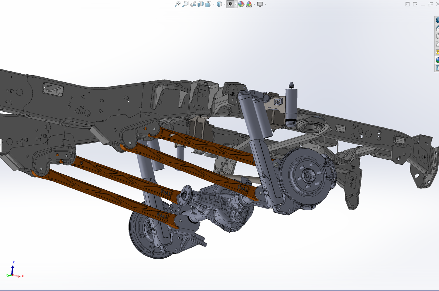 Gen 3 Raptor Rear Suspension Kit - Billet Aluminum Rear Arms - 2021 - 2025 F150 Raptor