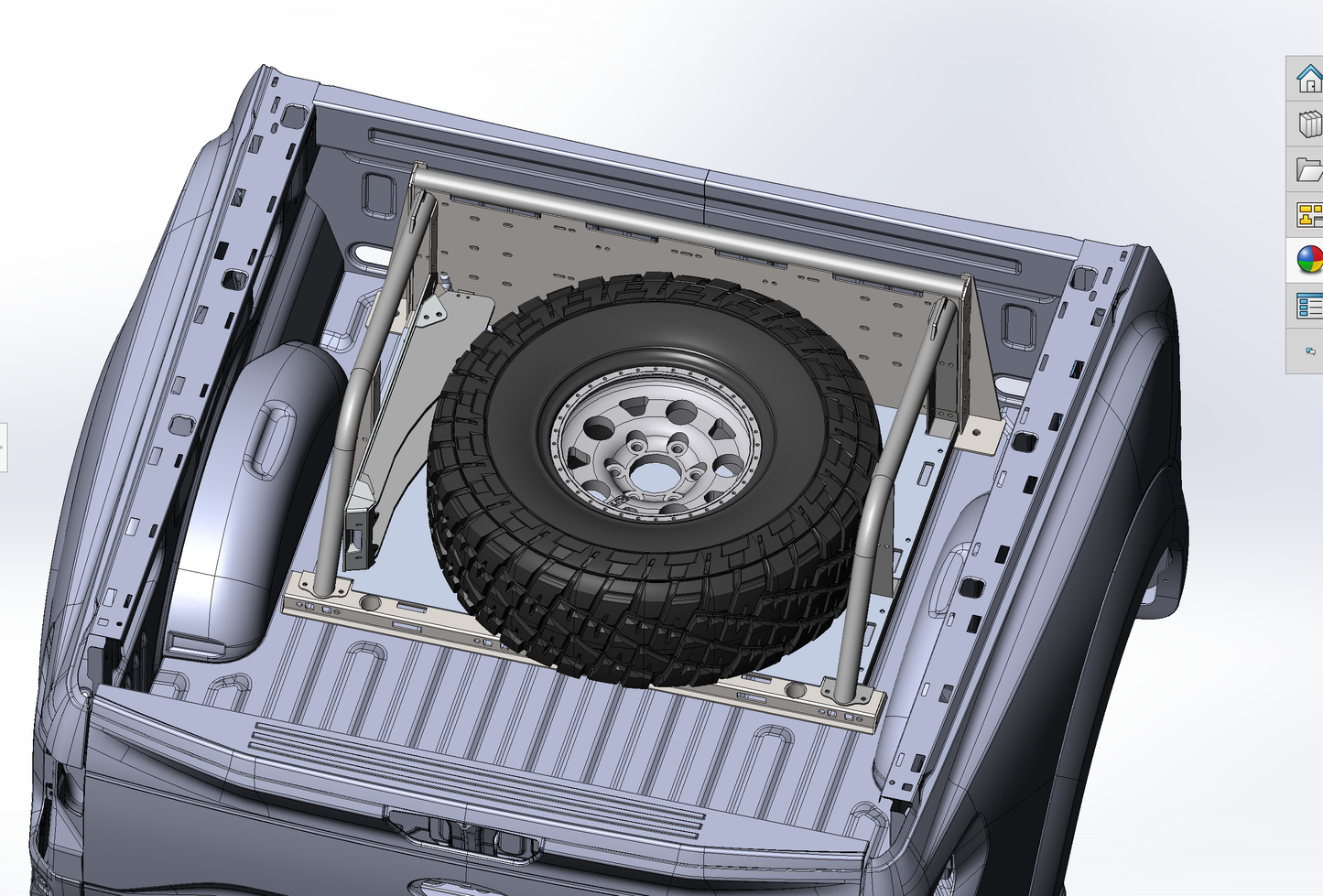 2017 - 2025 Ford Raptor & F150 Modular Bed Organizer