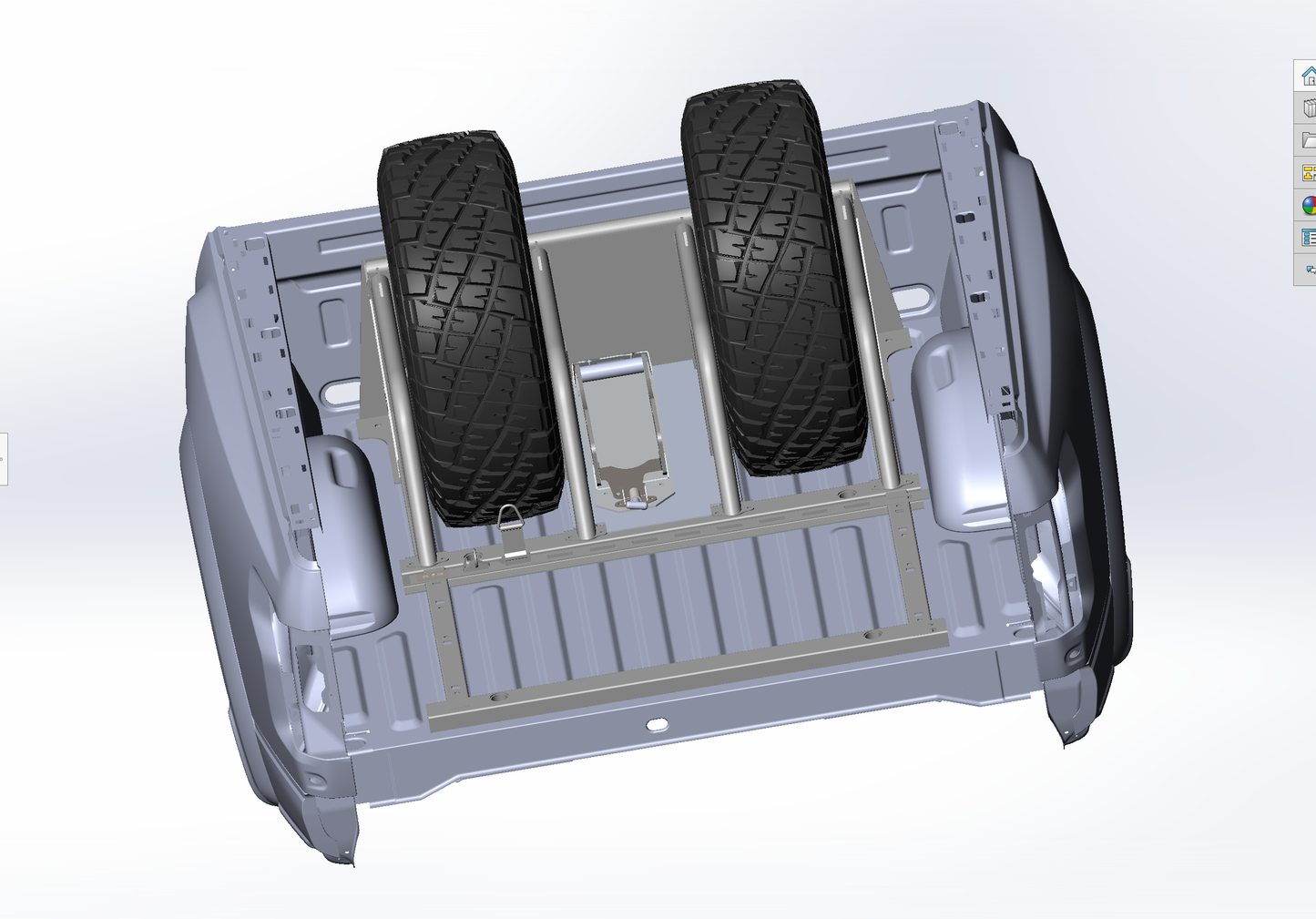 2017 - 2025 Ford Raptor & F150 Modular Bed Organizer