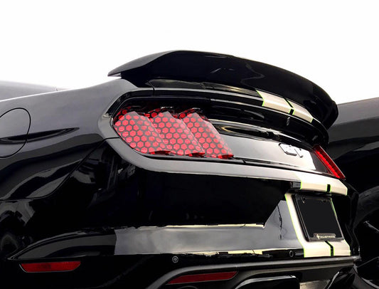 Tail Light Honey Comb Vinyl Overlay (2015-2017 Mustang)