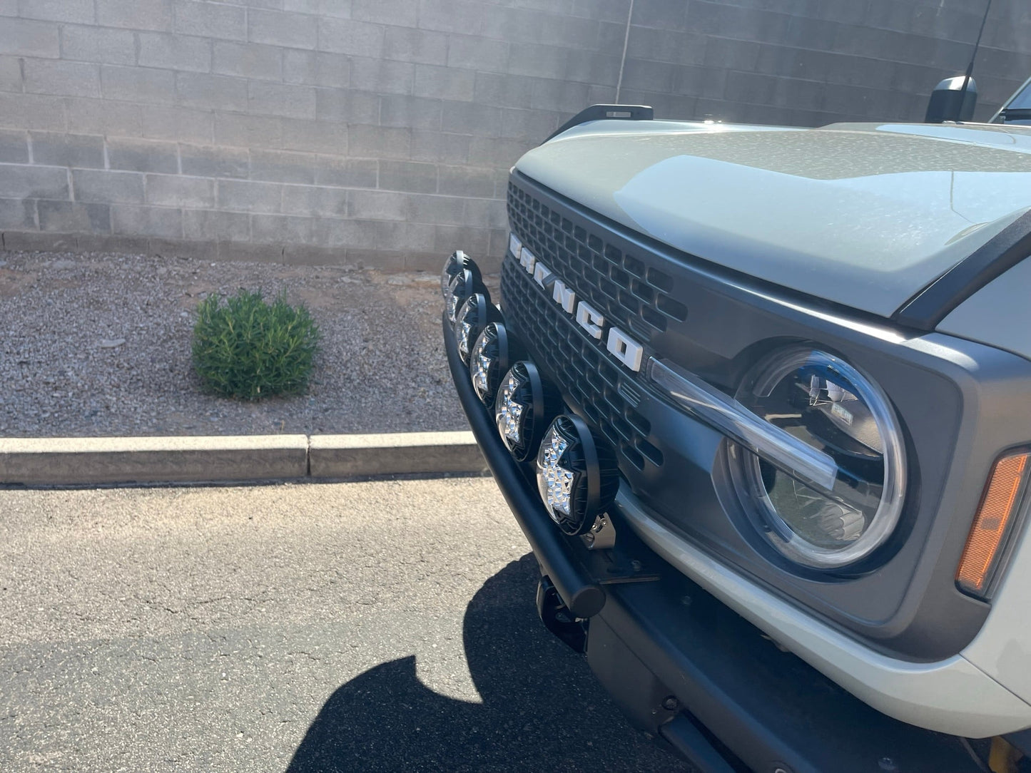 2022 Bronco Raptor Front Light Mount Kit - Use Any Light