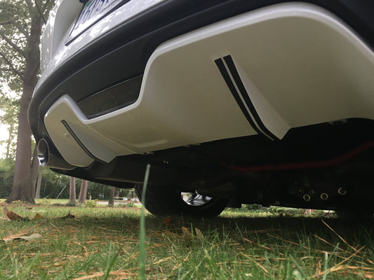 Diffuser Accent Vinyl Decals (2015-2017 Mustang)