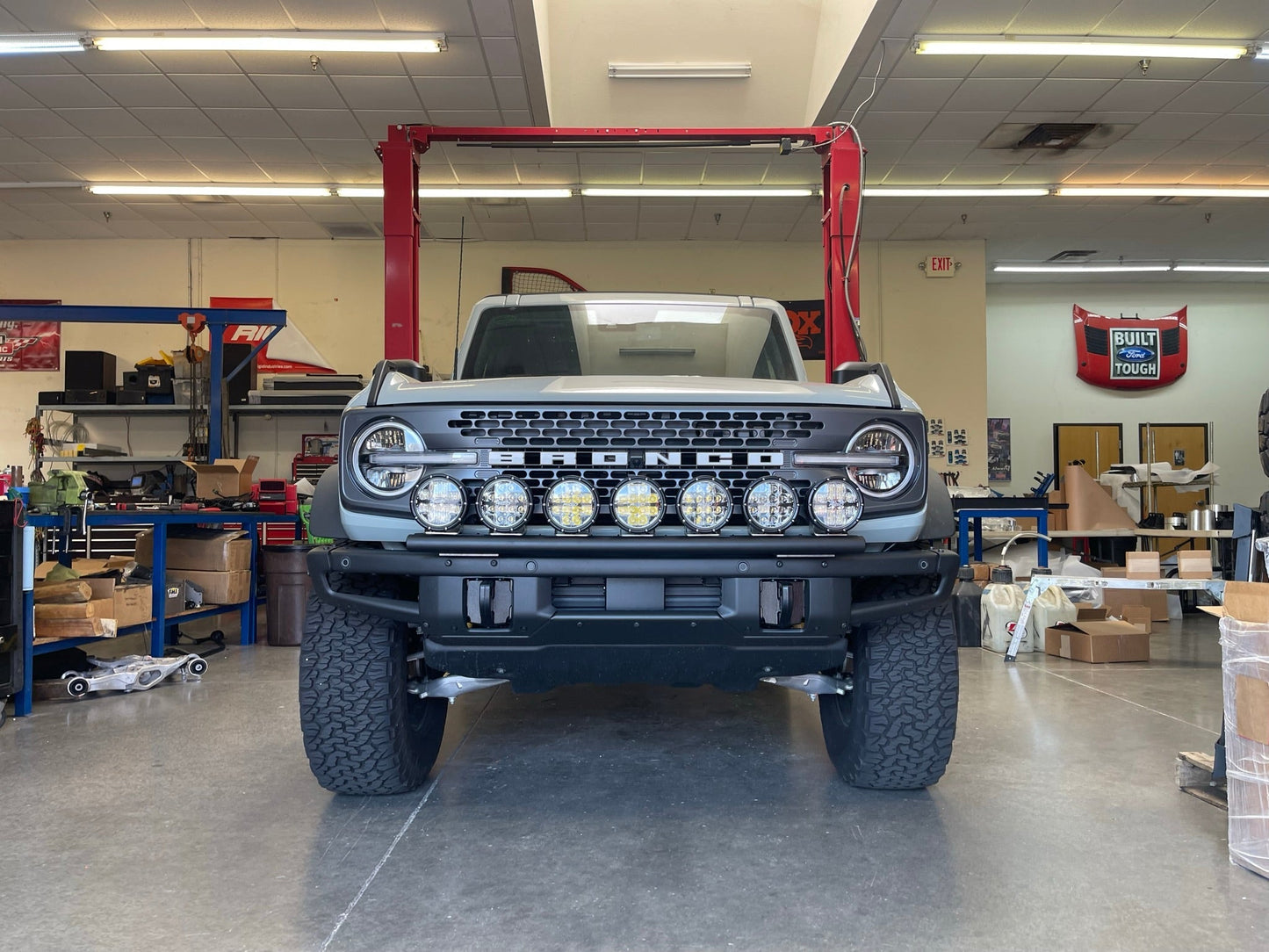 2022 Bronco Raptor Front Light Mount Kit - Use Any Light