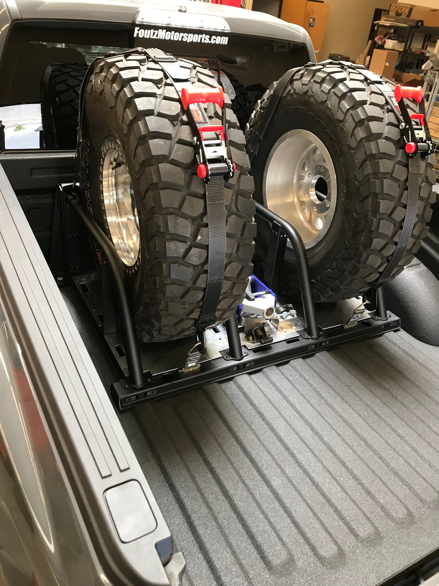 2017 - 2025 Raptor 20" Rear Travel Bed Organizer kit