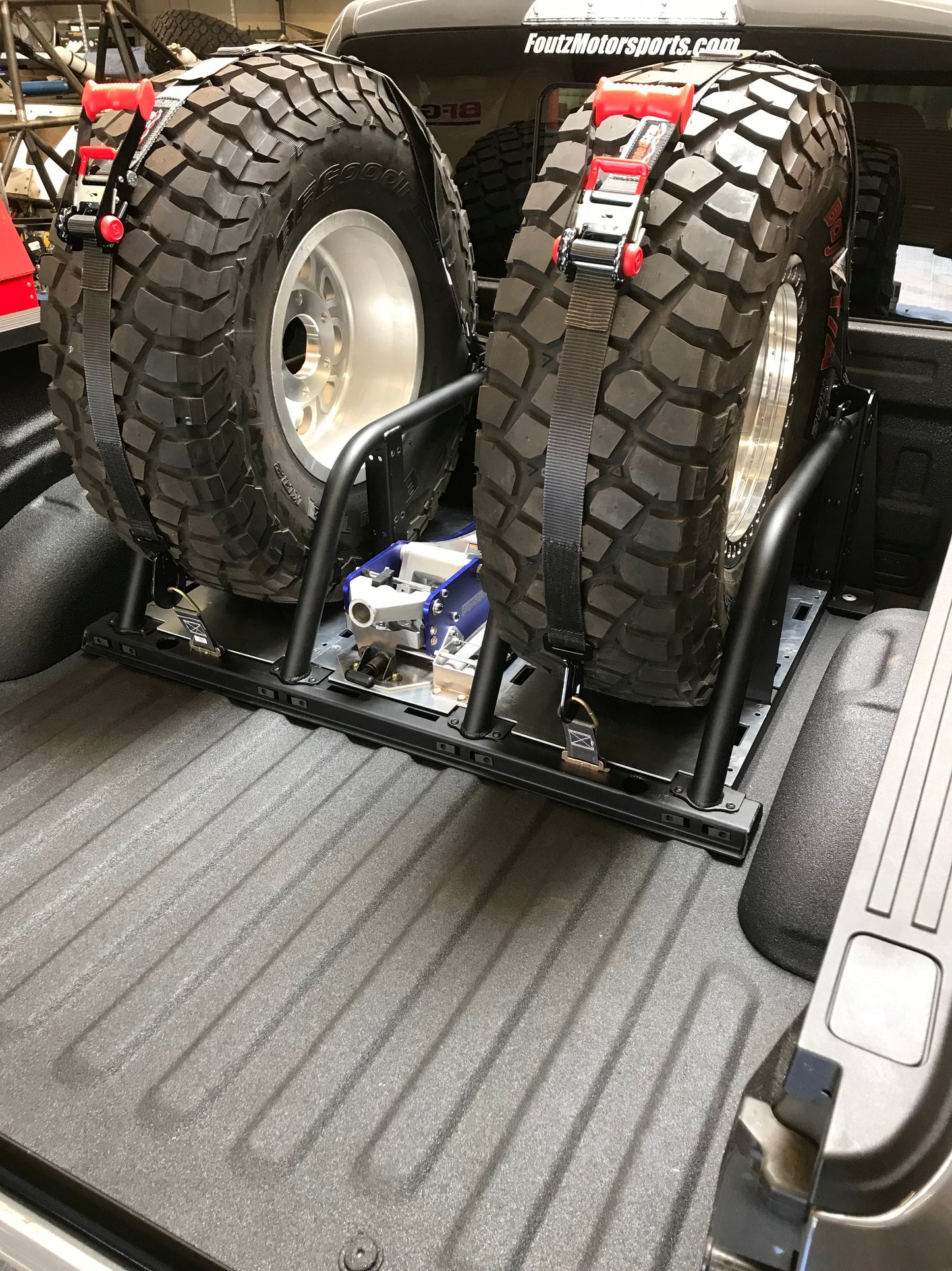 2017 - 2025 Raptor 20" Rear Travel Bed Organizer kit