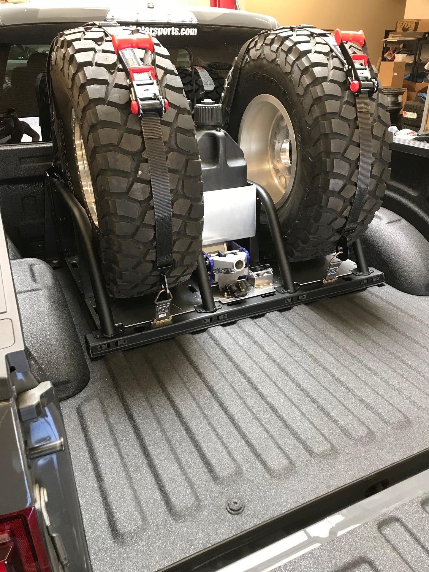 2017 - 2025 Raptor 20" Rear Travel Bed Organizer kit