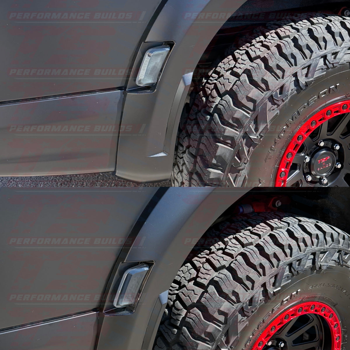 2024-2026 Ford F-150 Raptor Side Marker Blackout - Precut PPF Film