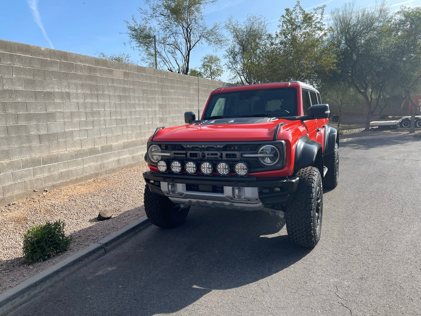 2022 Bronco Raptor Front Light Mount Kit - Use Any Light