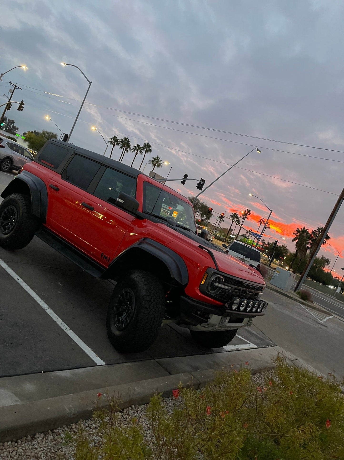2022 Bronco Raptor Front Light Mount Kit - Use Any Light