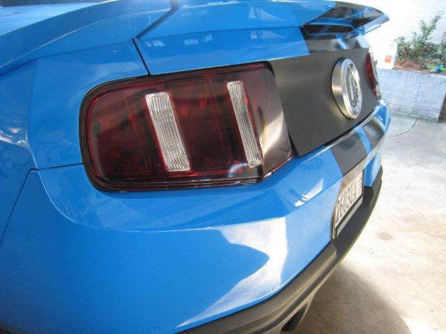 Tail Light Vinyl Lens Tint (2010-2012 Mustang)
