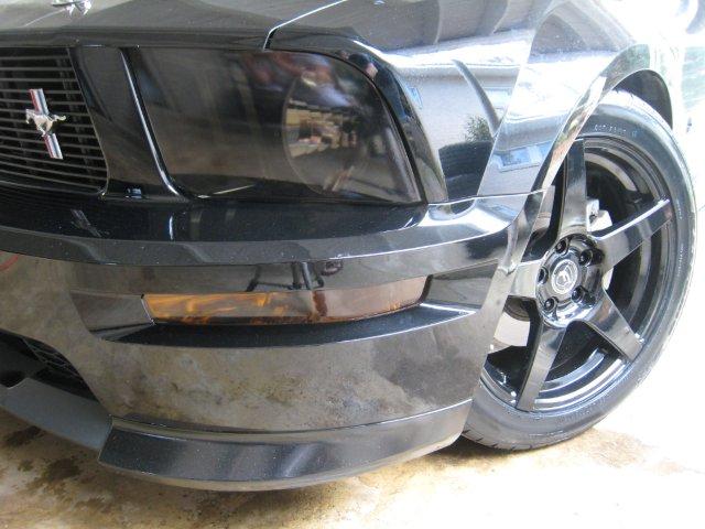 Front & Rear Lens Vinyl Tint Kit (2005-2009 Mustang)