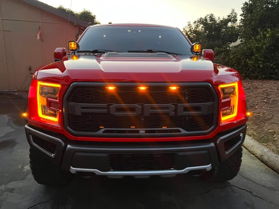 2010-2025 Ford Raptor A-Pillar Lighting Package