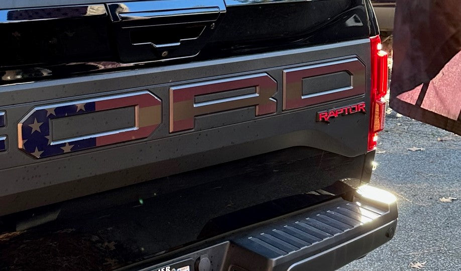 Tailgate Letter Overlays (2017-2020 Raptor)