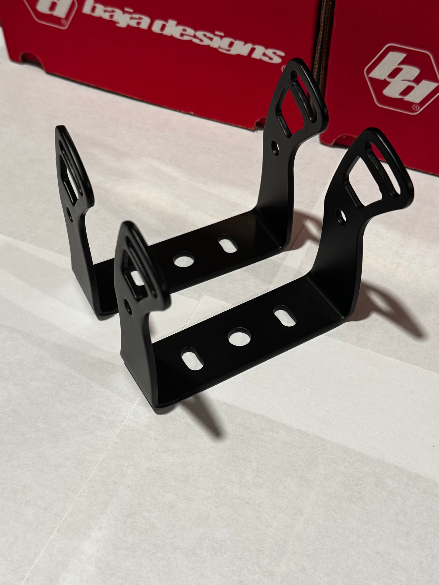 Blacked out A-Pillar Bracket Upgrade