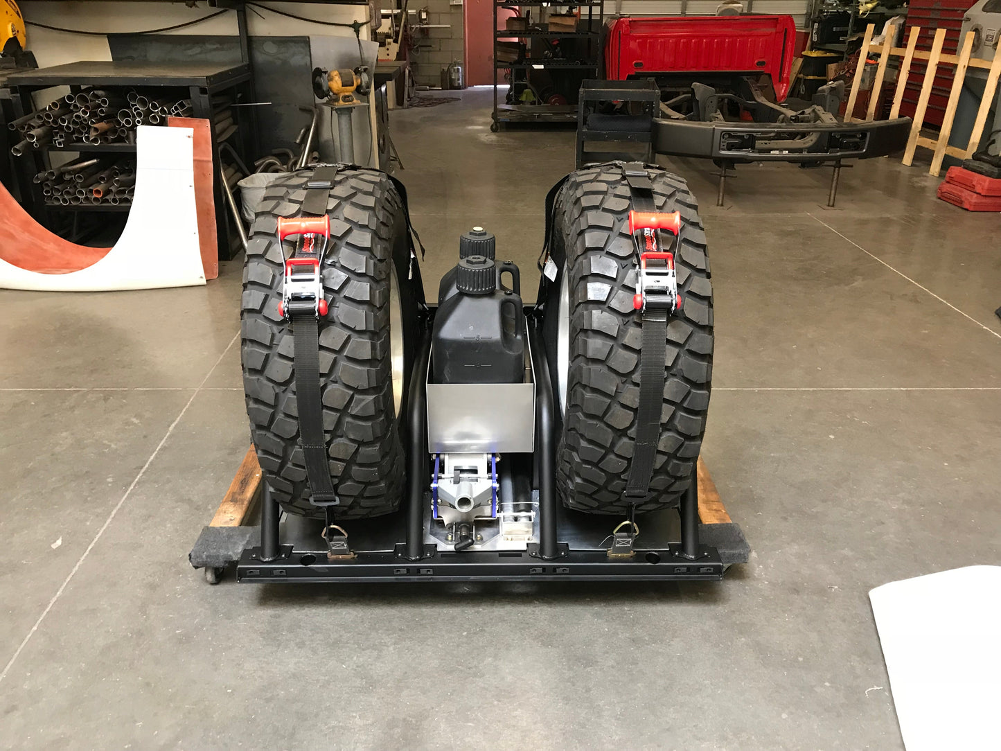 2017 - 2025 Raptor 20" Rear Travel Bed Organizer kit