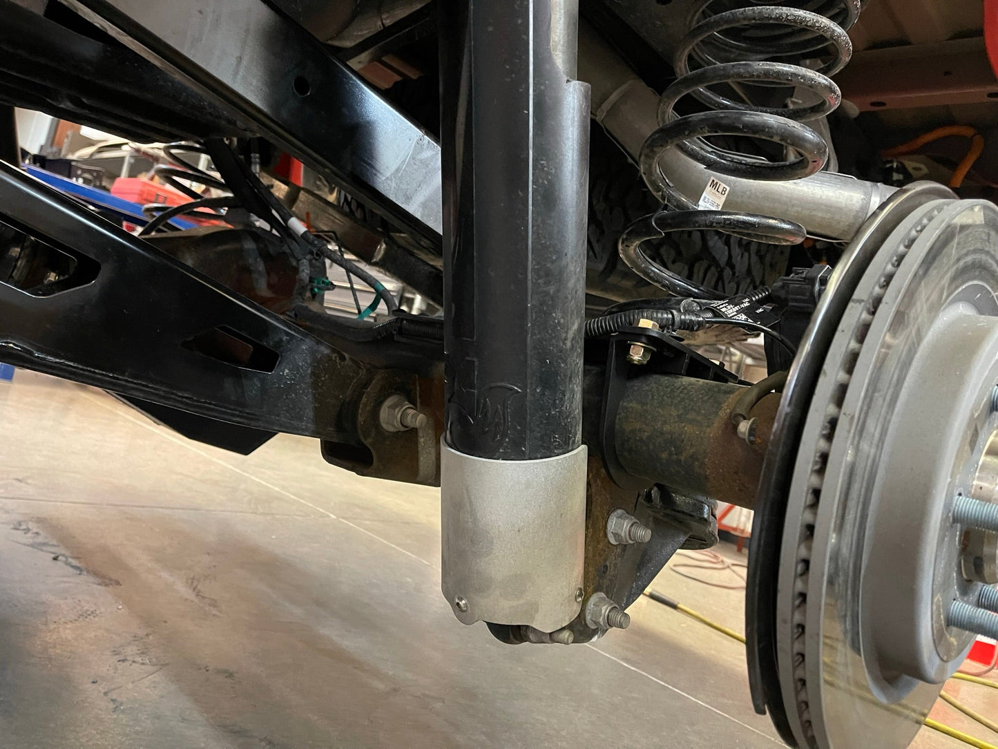 2017 - 2025 Ford Raptor shock guard for rear shock