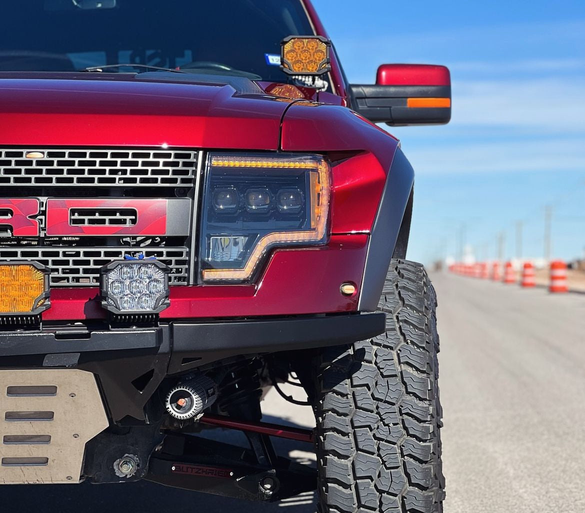 MORIMOTO 2010-2014 FORD RAPTOR XB LED HEADLIGHTS (AMBER DRL)
