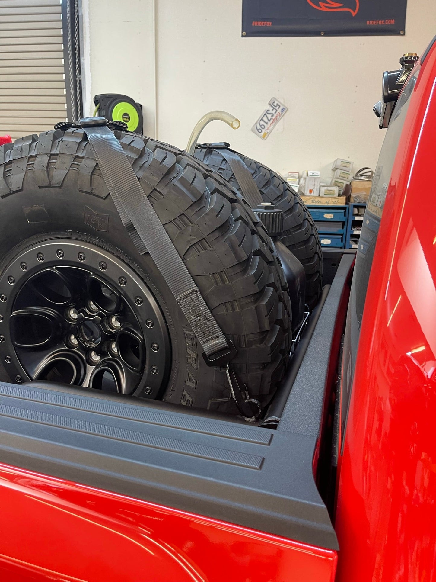 2017 - 2025 Ford Raptor Modular Bed Organizer with Slide Out Cargo Tray