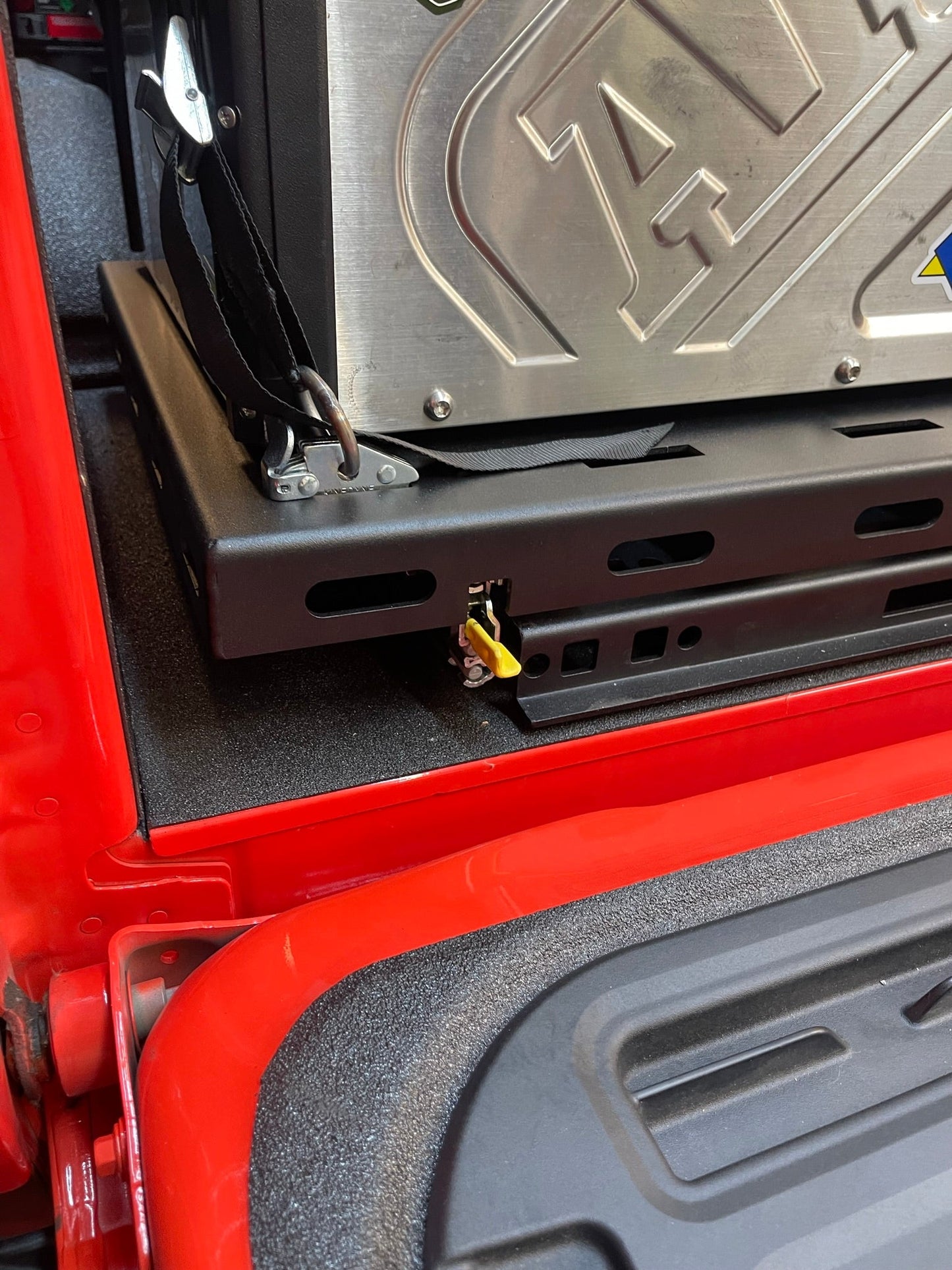 2017 - 2025 Ford Raptor Modular Bed Organizer with Slide Out Cargo Tray