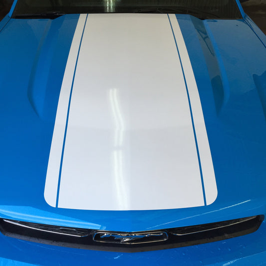 Hood Center Decal Kit (2010-2012 Mustang)