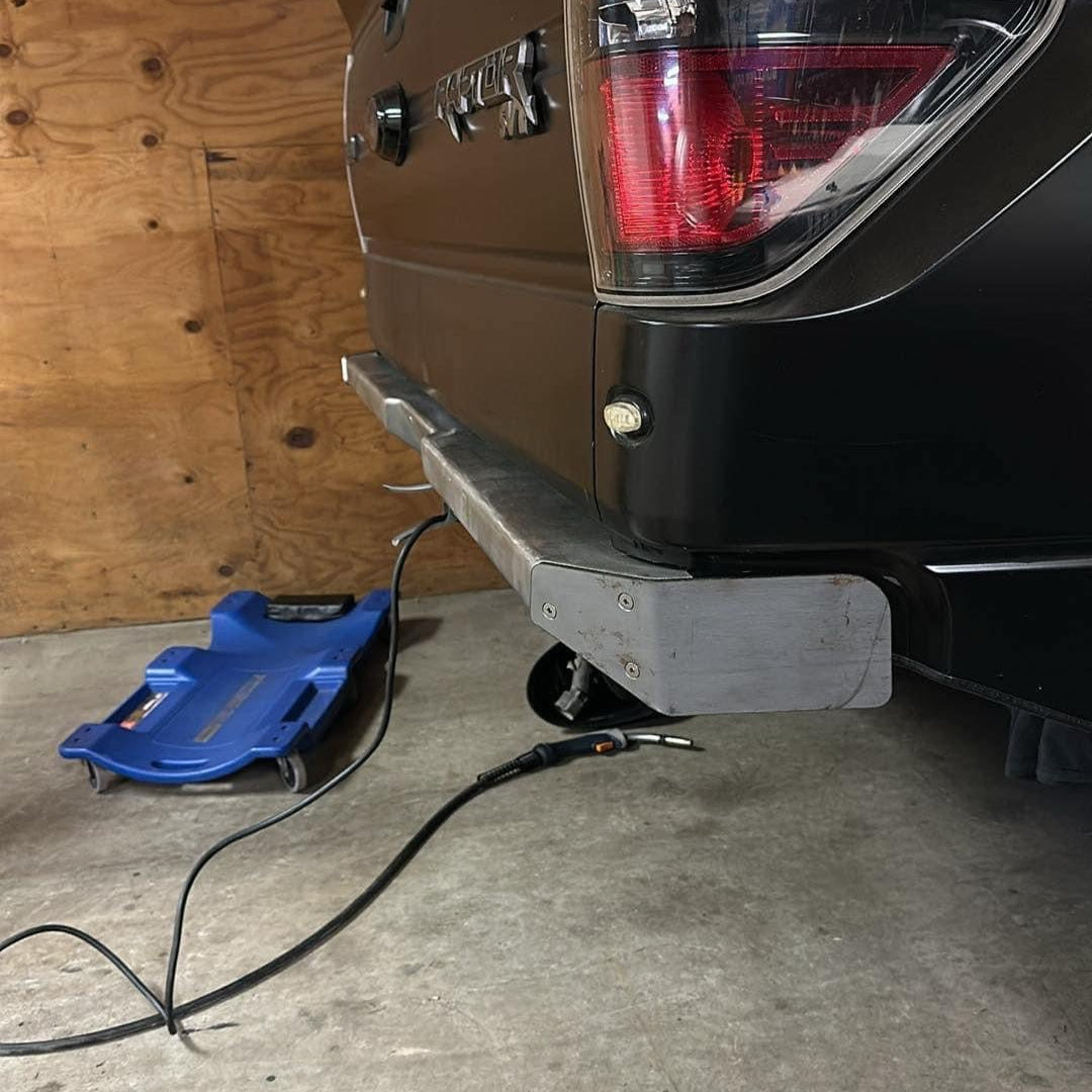 Photo taken during install