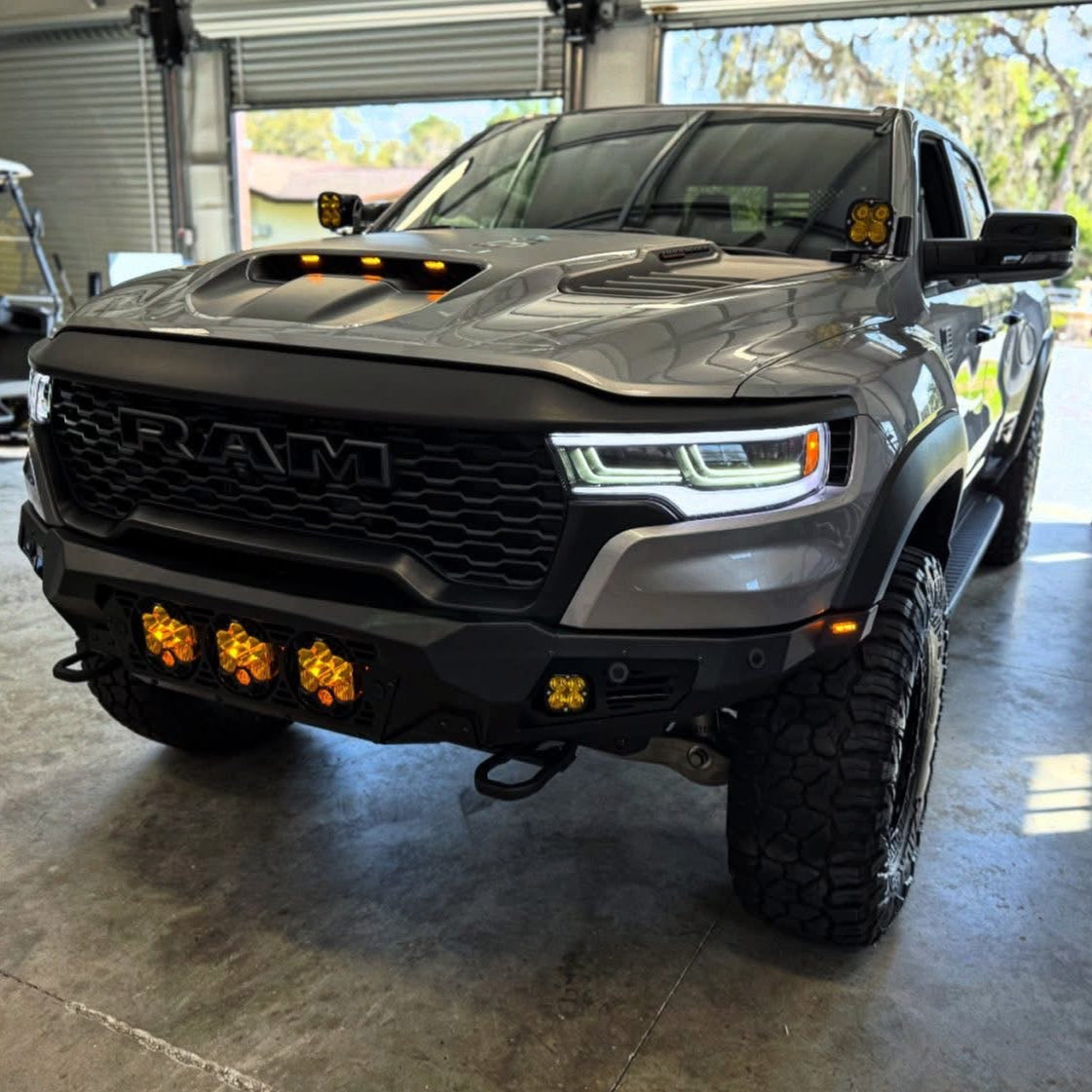 ADD OFFROAD 2025 Ram RHO Bomber Front Bumper (Baja)