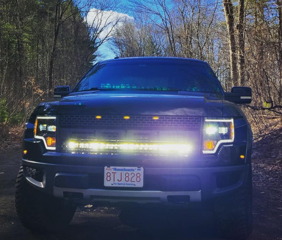Baja Designs 10-14 Ford Raptor OnX6 Series 40in LED Light Bar Kit