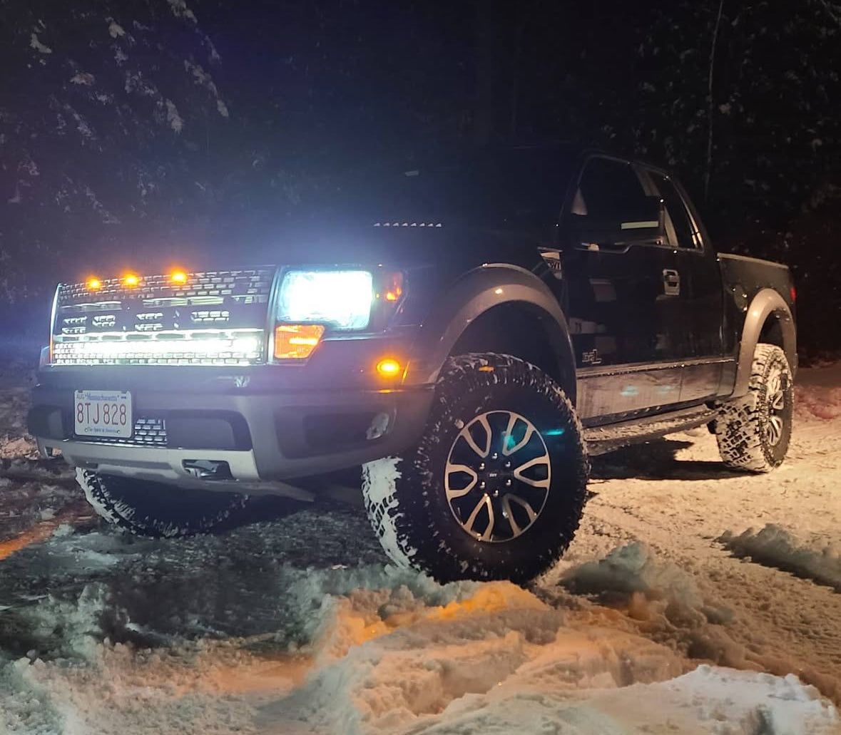 Baja Designs 10-14 Ford Raptor OnX6 Series 40in LED Light Bar Kit