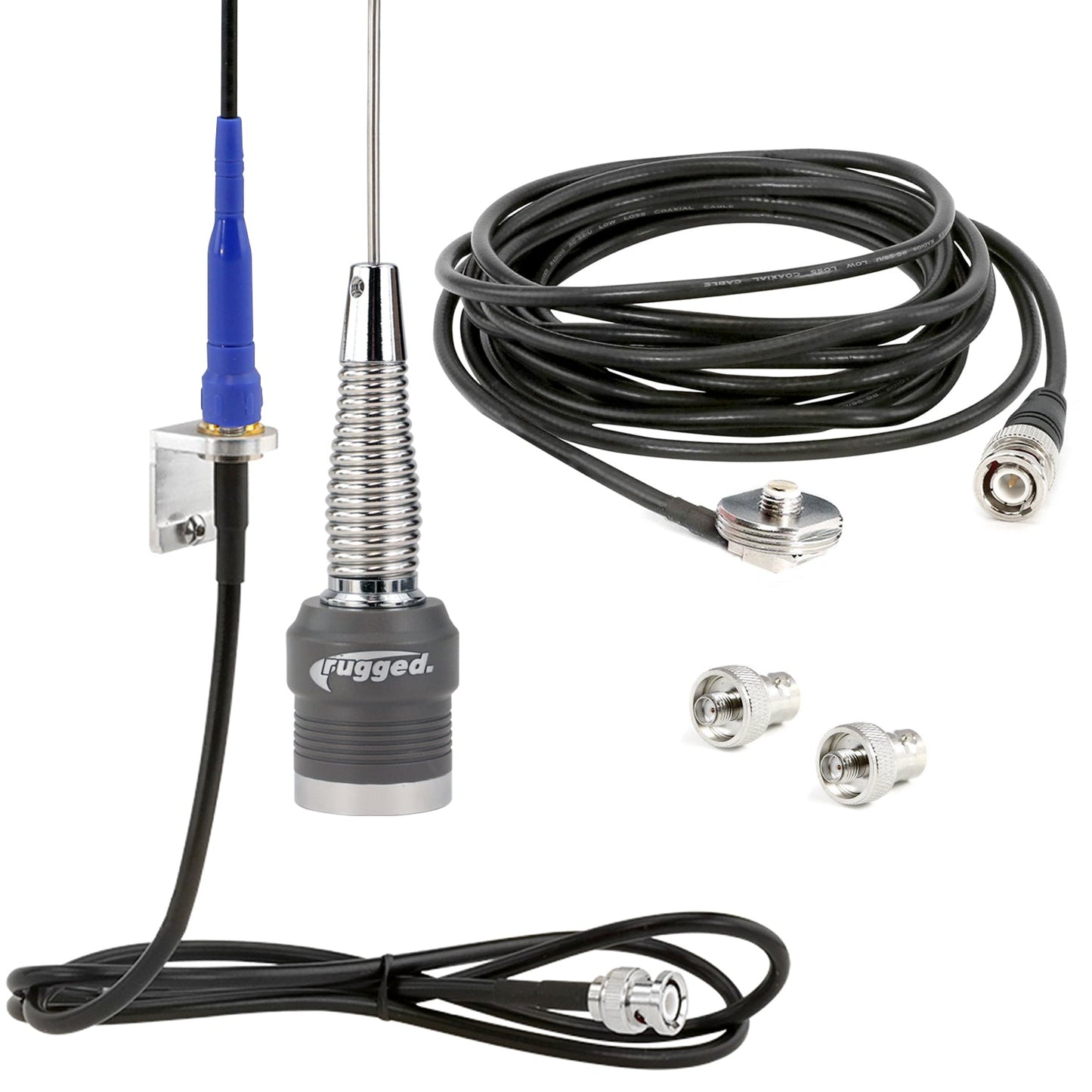 Long Track Antenna Upgrade Kit for Rugged V3 / RH5R Handheld Radio UHF