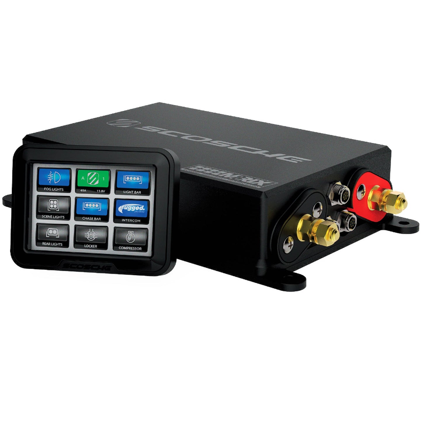 Scosche M8RIX - Power Management System with Touchscreen Control Panel